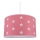 Lasten kattokruunu STARS PINK 1xE27/60W/230V