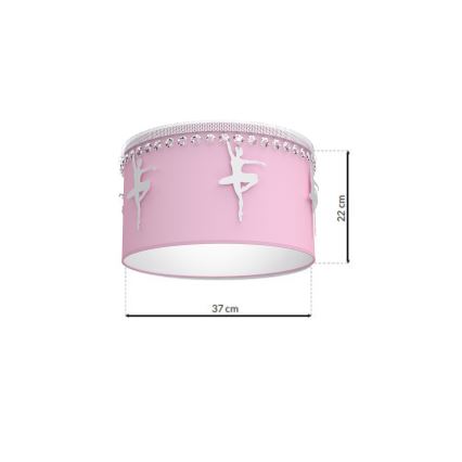 Lasten kattovalaisin BALLET 1xE27/60W/230V
