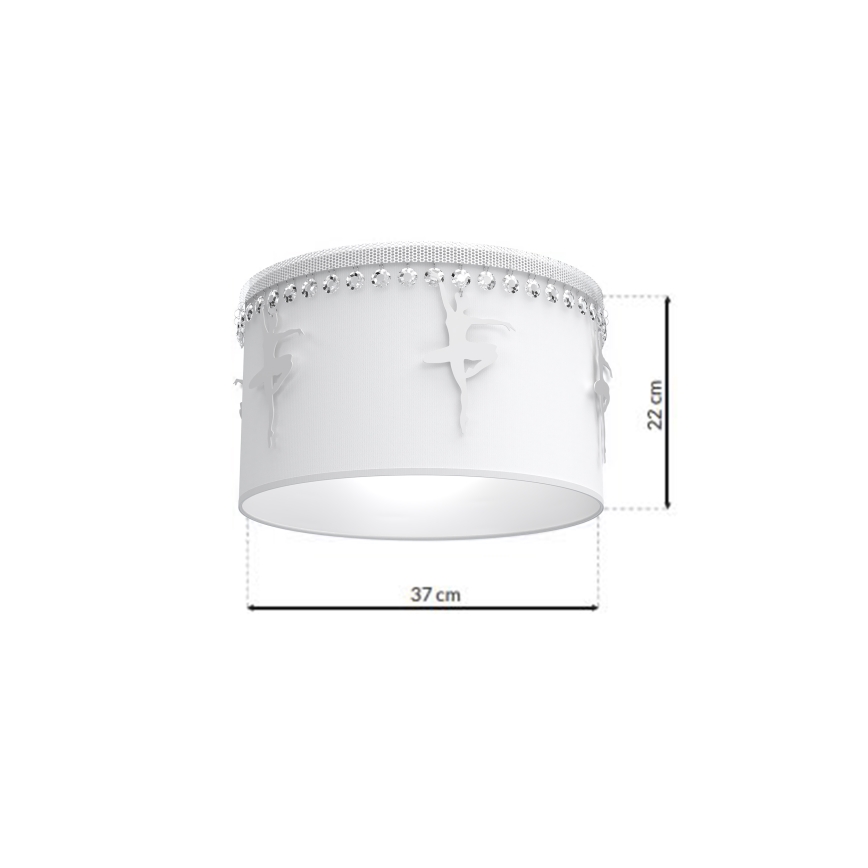 Lasten kattovalaisin BALLET 1xE27/60W/230V