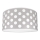 Lasten kattovalaisin DOTS GREY 2xE27/60W/230V harmaa