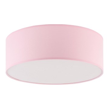 Lasten kattovalaisin RONDO KIDS 4xE27/15W/230V pinkki