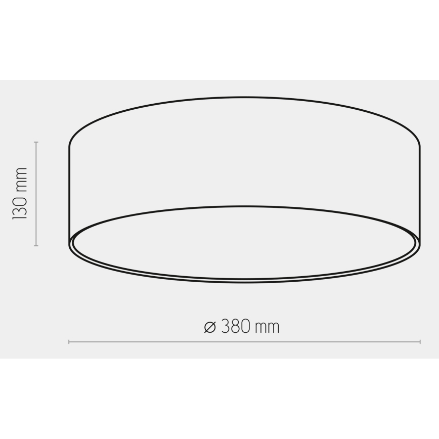 Lasten kattovalaisin RONDO KIDS 4xE27/15W/230V pinkki