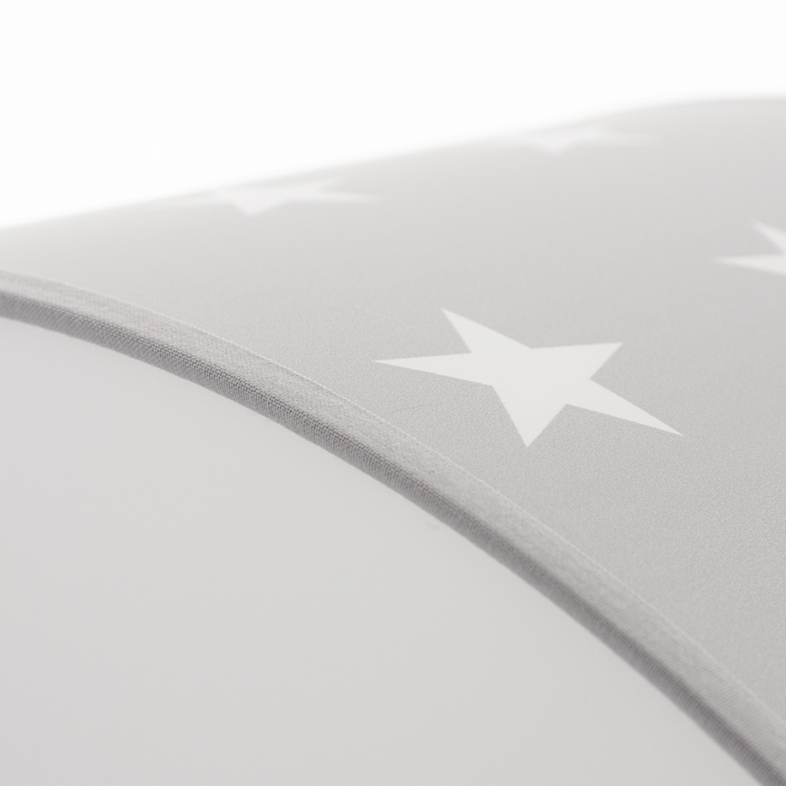 Lasten kattovalaisin STARS GREY 2xE27/60W/230V harmaa