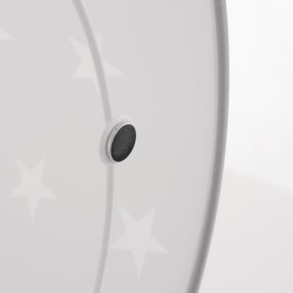 Lasten kattovalaisin STARS GREY 2xE27/60W/230V harmaa