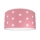 Lasten kattovalaisin STARS PINK 2xE27/60W/230V vaaleanpunainen