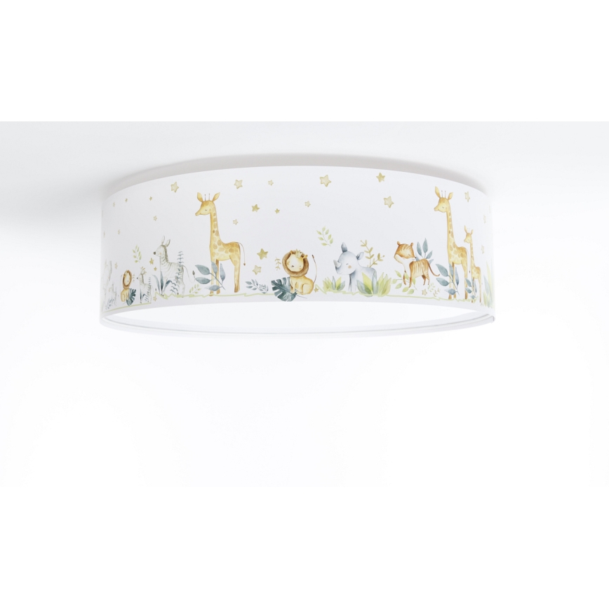 Lasten kattovalaisin SWEET DREAMS 2xE27/60W/230V halkaisija 40 cm