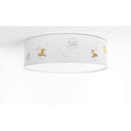 Lasten kattovalaisin SWEET DREAMS 2xE27/60W/230V halkaisija 40 cm
