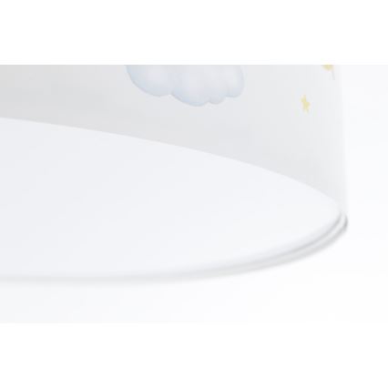 Lasten kattovalaisin SWEET DREAMS 2xE27/60W/230V halkaisija 40 cm
