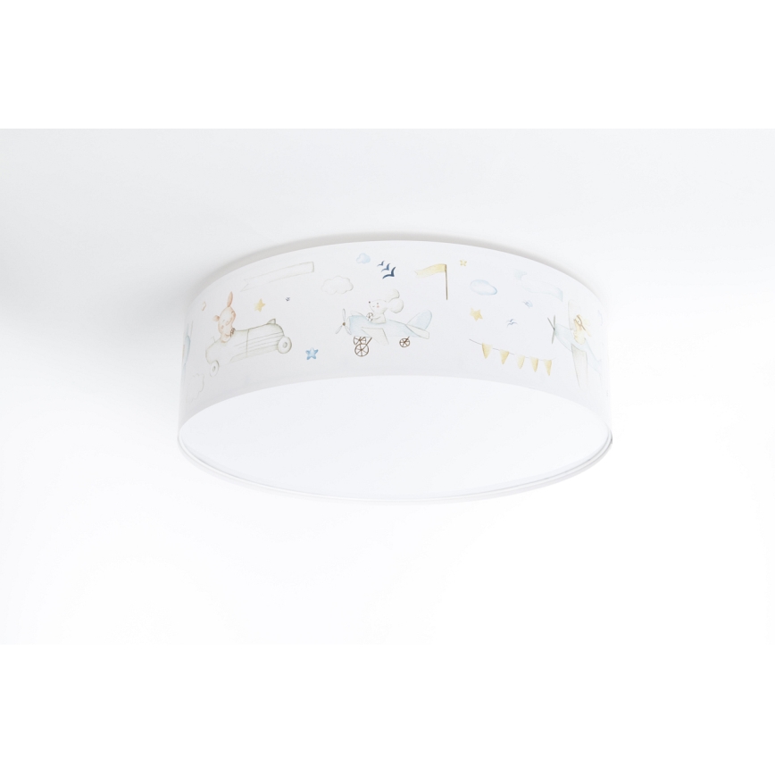 Lasten kattovalaisin SWEET DREAMS 2xE27/60W/230V halkaisija 40 cm