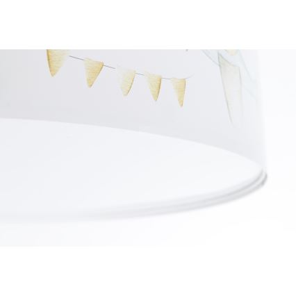 Lasten kattovalaisin SWEET DREAMS 2xE27/60W/230V halkaisija 40 cm