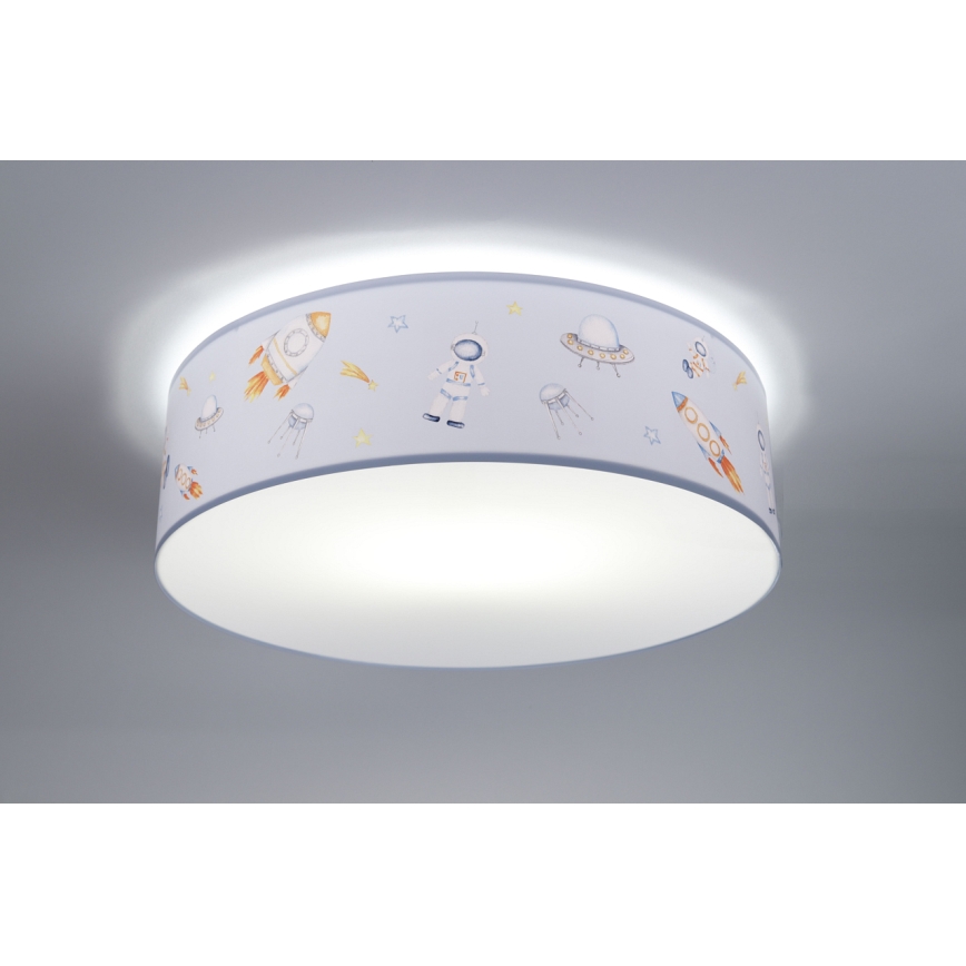 Lasten kattovalaisin SWEET DREAMS 2xE27/60W/230V halkaisija 40 cm