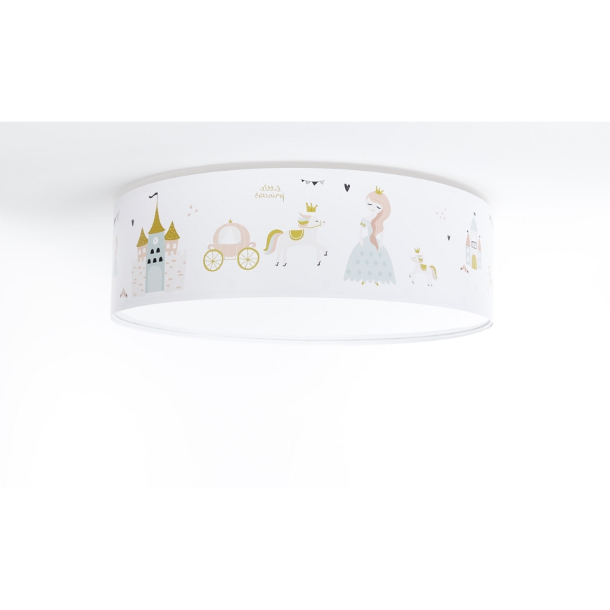 Lasten kattovalaisin SWEET DREAMS 2xE27/60W/230V halkaisija 40 cm