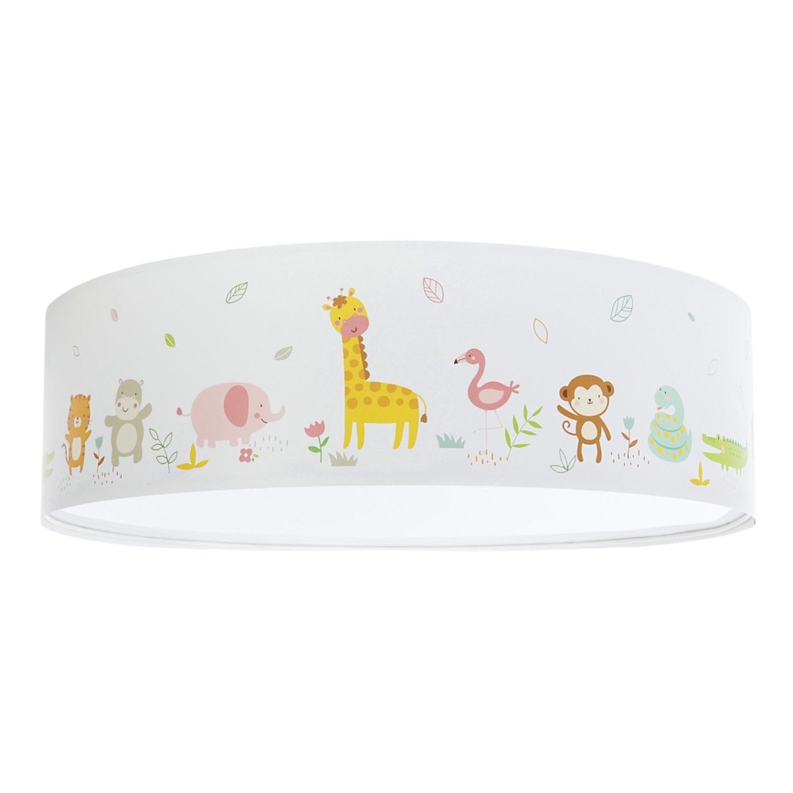 Lasten kattovalaisin SWEET DREAMS 2xE27/60W/230V halkaisija 40 cm