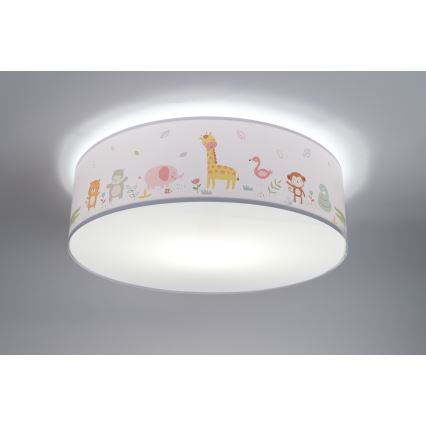 Lasten kattovalaisin SWEET DREAMS 2xE27/60W/230V halkaisija 40 cm