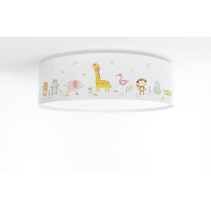 Lasten kattovalaisin SWEET DREAMS 2xE27/60W/230V halkaisija 40 cm