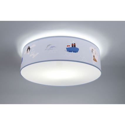 Lasten kattovalaisin SWEET DREAMS 2xE27/60W/230V halkaisija 40 cm