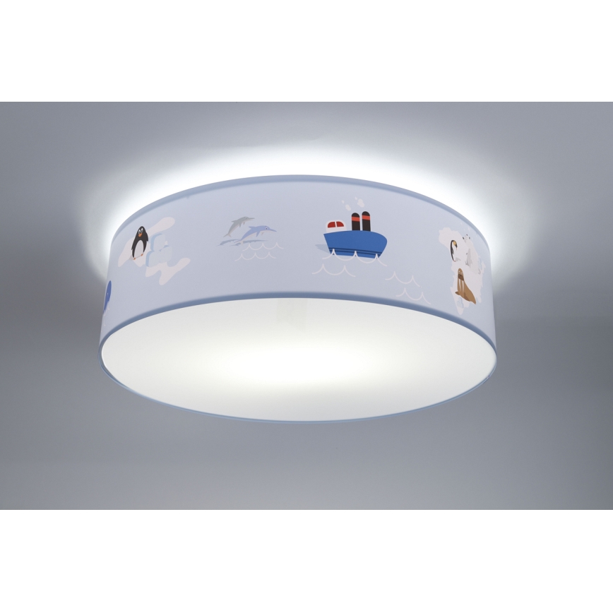 Lasten kattovalaisin SWEET DREAMS 2xE27/60W/230V halkaisija 40 cm