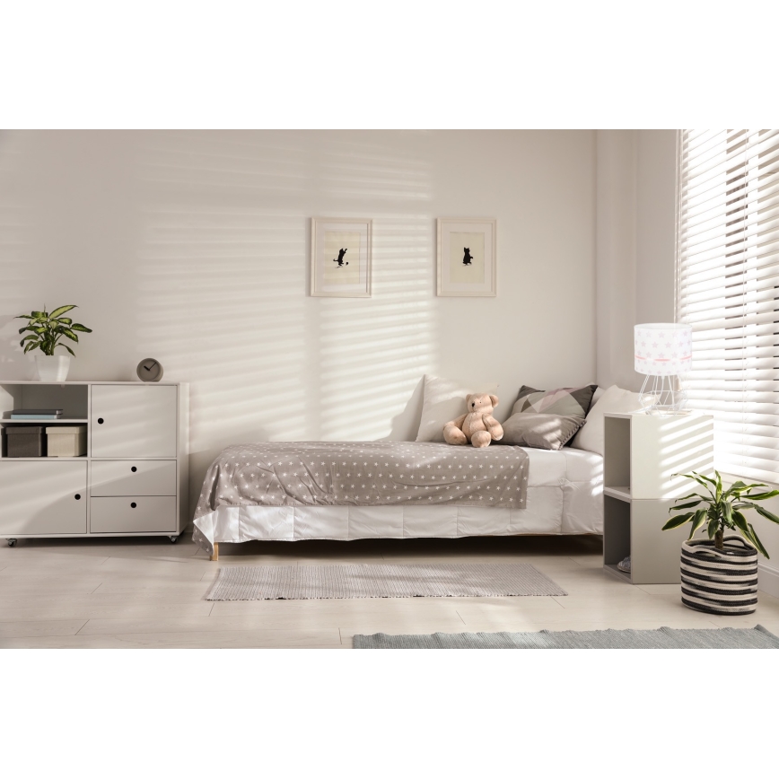 Lasten lamppu PIKKI 1xE27/60W/230V pinkki