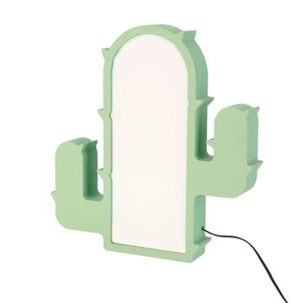 Lasten LED-pöytälamppu CACTUS LED/10W/230V vihreä