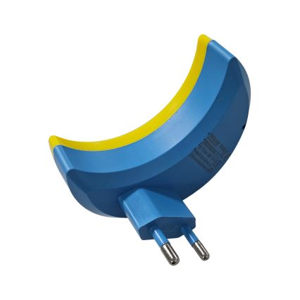 Lasten LED-yövalo hämäräanturilla LED/0,5W/230V kuu