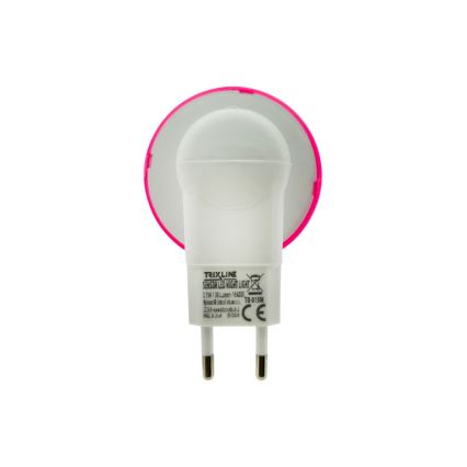 Lasten LED-yövalo hämäräsensori LED/0,5W/230V sieni-istuin