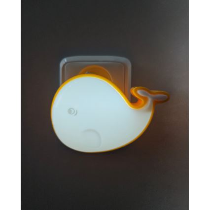 Lasten LED-yövalo LED/0,5W/230V valas