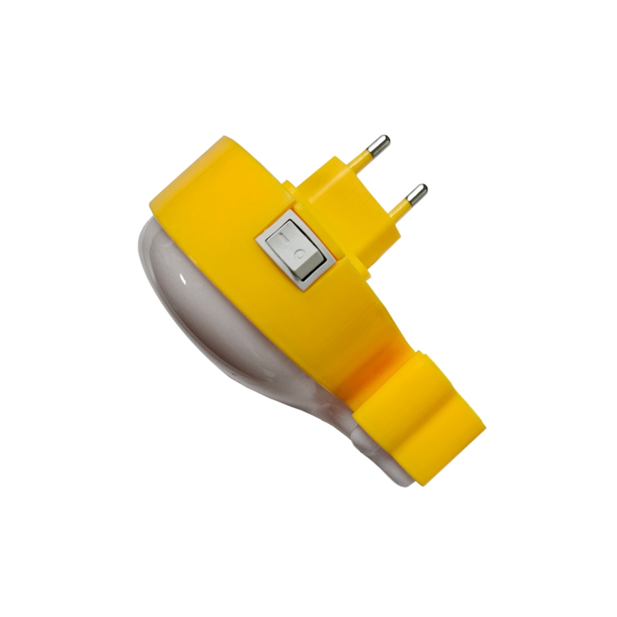 Lasten LED-yövalo LED/0,5W/230V valas