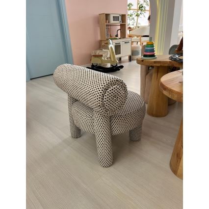 Lasten nojatuoli MAVI beige/musta