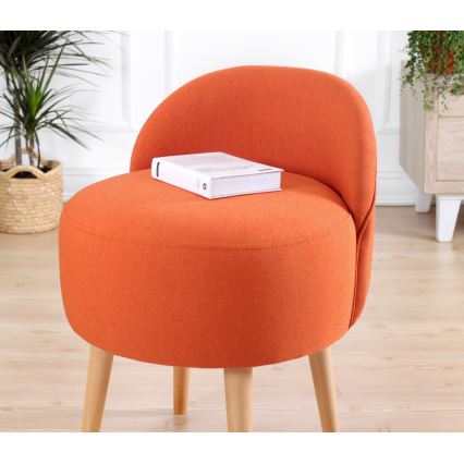Lasten nojatuoli NIKI, halkaisija 46 cm, oranssi