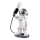 Lasten pöytävalaisin ASTRONAUT 1xE27/40W/230V hopea/valkoinen