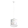 Lasten riipuskattokruunu johdossa FAIRY 1xE27/15W/230V halkaisija 30 cm keiju