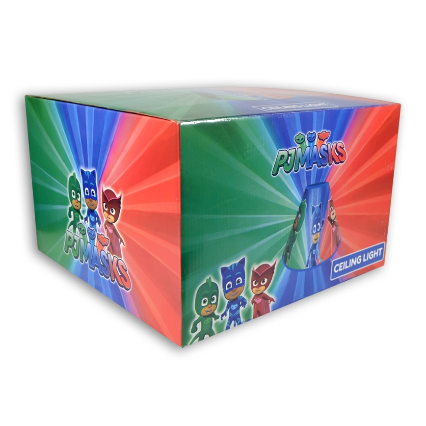 Lasten riipuskattokruunu johdossa PJ MASK 1xE27/40W/230V