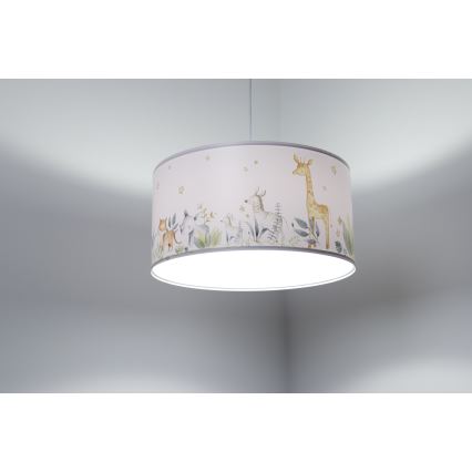 Lasten riipuskattokruunu johdossa SWEET DREAMS 1xE27/60W/230V halkaisija 30 cm