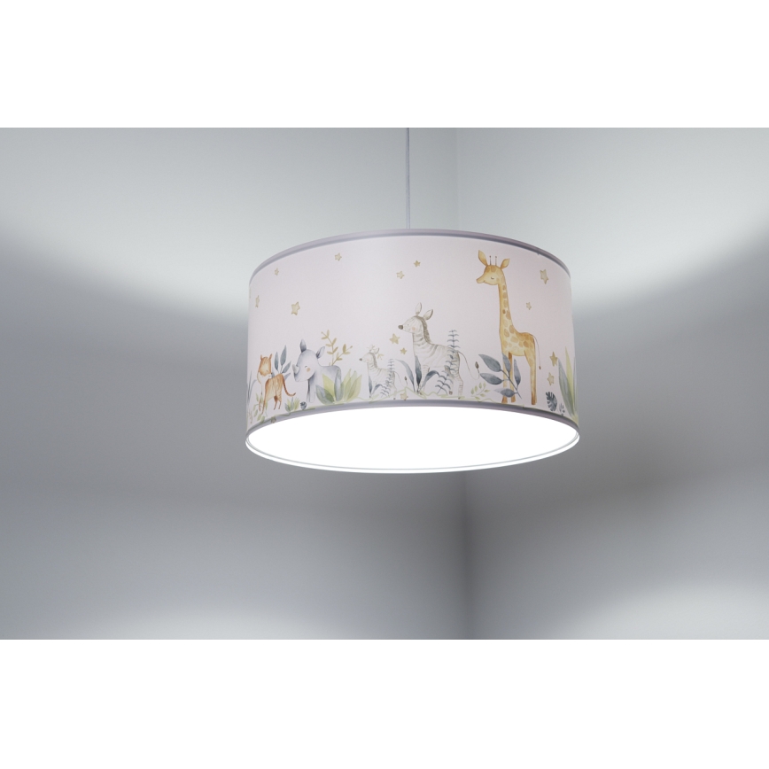 Lasten riipuskattokruunu johdossa SWEET DREAMS 1xE27/60W/230V halkaisija 30 cm