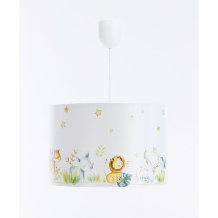 Lasten riipuskattokruunu johdossa SWEET DREAMS 1xE27/60W/230V halkaisija 30 cm