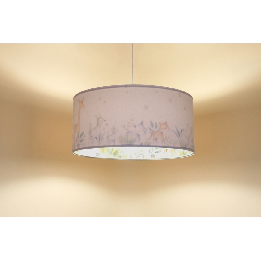 Lasten riipuskattokruunu johdossa SWEET DREAMS 1xE27/60W/230V halkaisija 30 cm