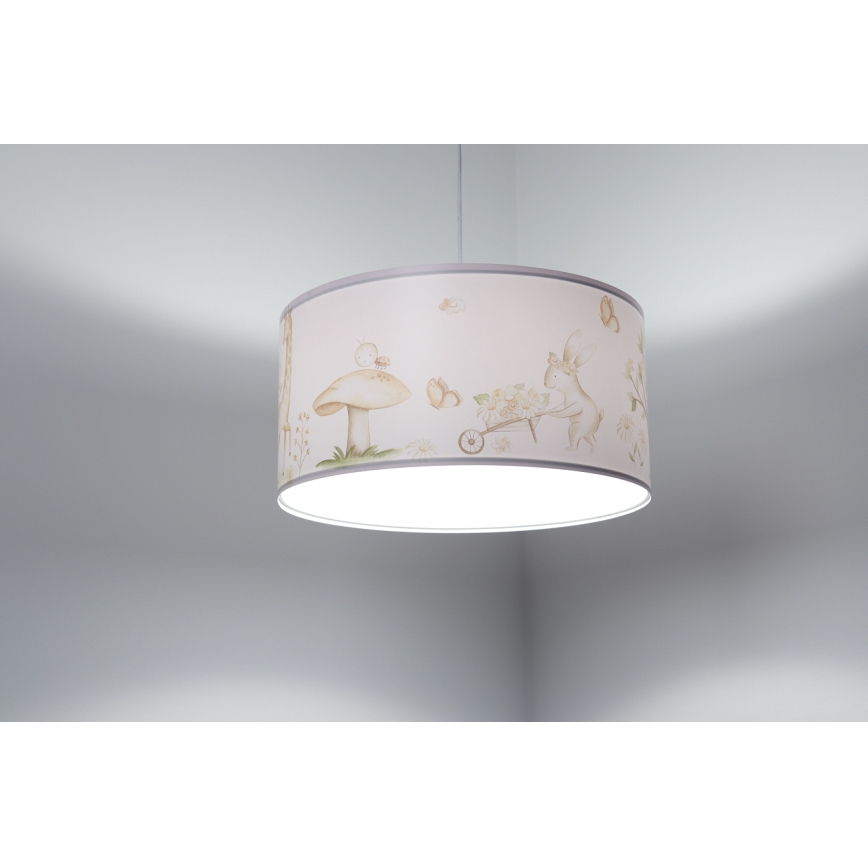 Lasten riipuskattokruunu johdossa SWEET DREAMS 1xE27/60W/230V halkaisija 30 cm