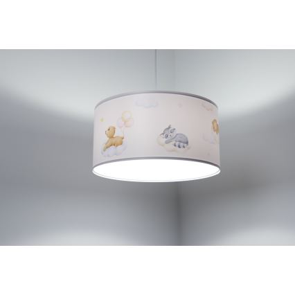 Lasten riipuskattokruunu johdossa SWEET DREAMS 1xE27/60W/230V halkaisija 30 cm