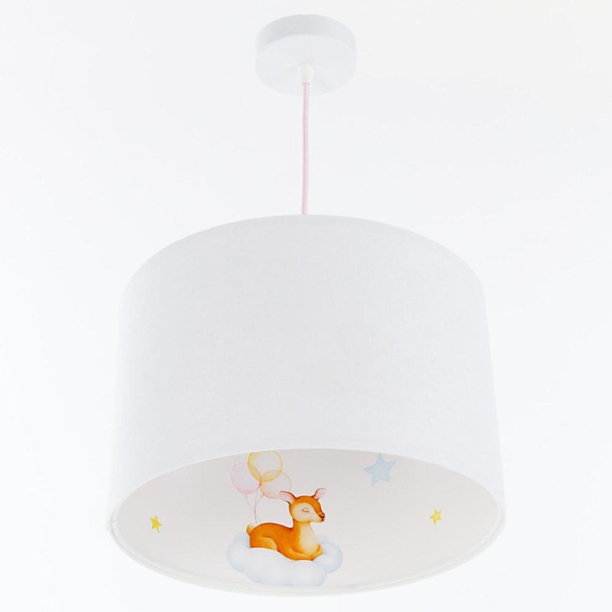 Lasten riipuskattokruunu johdossa SWEET DREAMS 1xE27/60W/230V halkaisija 30 cm