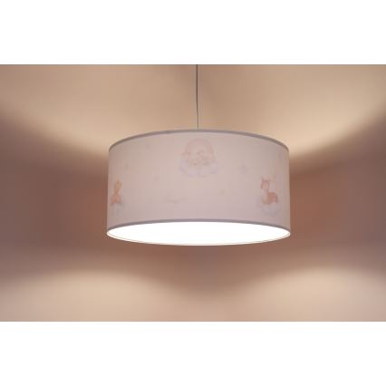 Lasten riipuskattokruunu johdossa SWEET DREAMS 1xE27/60W/230V halkaisija 30 cm