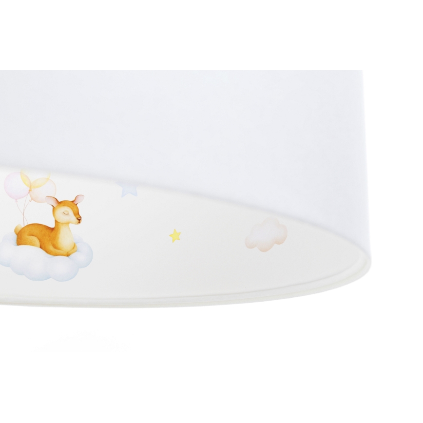 Lasten riipuskattokruunu johdossa SWEET DREAMS 1xE27/60W/230V halkaisija 30 cm
