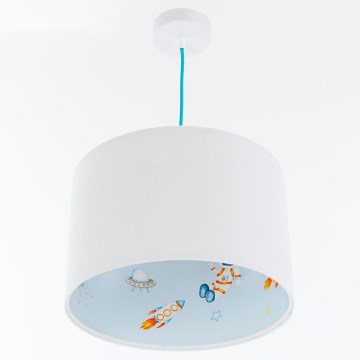 Lasten riipuskattokruunu johdossa SWEET DREAMS 1xE27/60W/230V halkaisija 30 cm