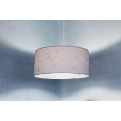 Lasten riipuskattokruunu johdossa SWEET DREAMS 1xE27/60W/230V halkaisija 30 cm