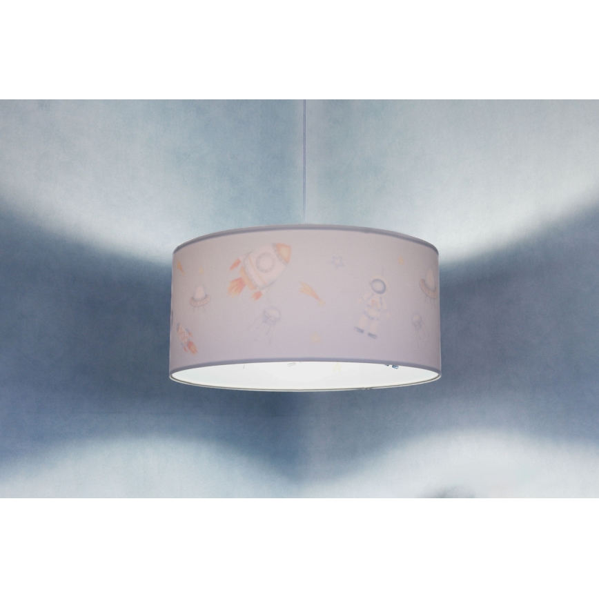 Lasten riipuskattokruunu johdossa SWEET DREAMS 1xE27/60W/230V halkaisija 30 cm