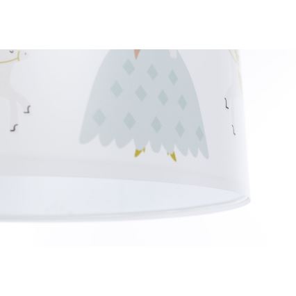 Lasten riipuskattokruunu johdossa SWEET DREAMS 1xE27/60W/230V halkaisija 30 cm