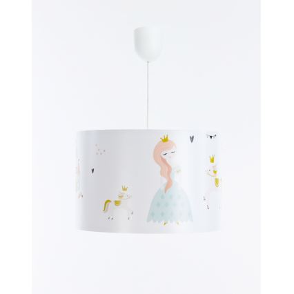 Lasten riipuskattokruunu johdossa SWEET DREAMS 1xE27/60W/230V halkaisija 30 cm