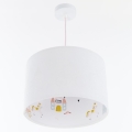 Lasten riipuskattokruunu johdossa SWEET DREAMS 1xE27/60W/230V halkaisija 30 cm