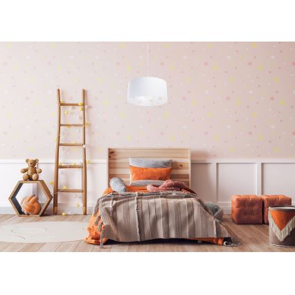 Lasten riipuskattokruunu johdossa SWEET DREAMS 1xE27/60W/230V halkaisija 30 cm