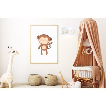 Lasten riipuskattokruunu johdossa SWEET DREAMS 1xE27/60W/230V halkaisija 30 cm