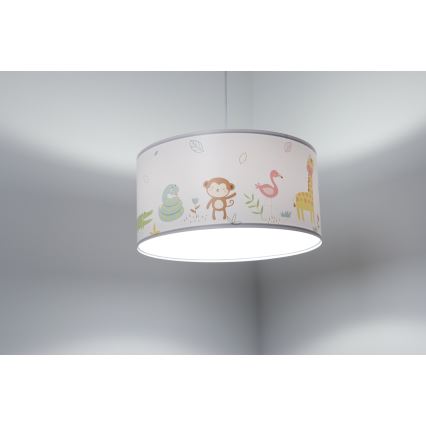 Lasten riipuskattokruunu johdossa SWEET DREAMS 1xE27/60W/230V halkaisija 30 cm
